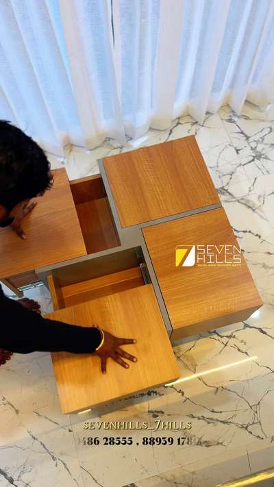 Centre table with smart storage.   ...........#mavelikkara  #haripad  #kayamkulam #Pathanamthitta  #InteriorDesigner  #KitchenIdeas #followers