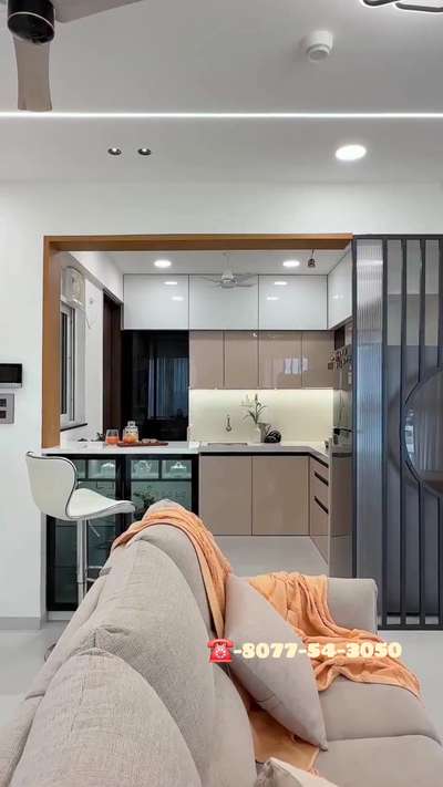 📞Number in Video & Profile 
 Contact For interior work
#homeinteriordesign #ModularKitchen #LargeKitchen #LShapeKitchen #basketkitchen #tendombasket #inotechkitchen #pantrydesign #croceyunit #GlassDoors #glassprofile #partiction #breakfastcounter #viralkolo #viral_design_curtains #viralposts