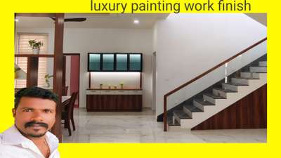 luxury painting work finish  #Painter #WallPainting #WallPutty