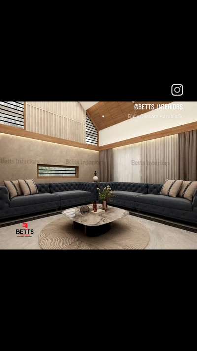 #interior  #interiordesignkerala  #livingroomdesign   #pitchedroof