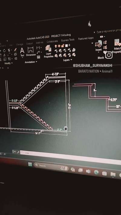 Dog legged Staircase
We provide
✔️ Floor Planning,
✔️ Vastu consultation
✔️ site visit, 
✔️ Steel Details,
✔️ 3D Elevation and further more!
#civil #civilengineering #engineering #plan #planning #houseplans #nature #house #elevation #blueprint #staircase #roomdecor #design #housedesign #skyscrapper #civilconstruction #houseproject #construction #dreamhouse #dreamhome #architecture #architecturephotography #architecturedesign #autocad #staadpro #staad #bathroom