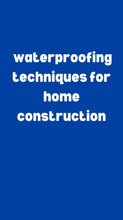 🏠🌧️ Protect Your Home with Waterproofing Techniques! 🌧️🏠

🎥 Check out our latest video on waterproofing techniques for home construction! Learn how to safeguard your home from water damage and ensure a dry and comfortable living space. 🛠️💦

🏘️ Discover the importance of foundation waterproofing, roof sealing, proper grading, and more! Our expert tips will help you prevent leaks, mold, and costly repairs. 💪💧

🔧 Don't let water ruin your dream home! Watch our video now and gain valuable insights into effective waterproofing methods. 📺✅

#WaterproofingTips #HomeConstruction #WaterproofingTechniques #ProtectYourHome #PreventWaterDamage #DIYProjects #DryLivingSpace #HomeMaintenance #WaterproofingSolutions #StayDry #LeakPrevention #MoldPrevention #ExpertAdvice #HomeImprovement #constructiontips