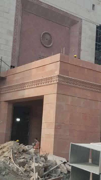 New parliament delhi mines to site stone supply and fitting