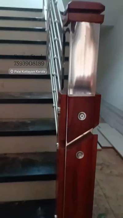 #steelrailing  #tigwelding  #tigwelder  #fabricatedstaircase  #fabrication_work  #interiordesignkerala  #palai