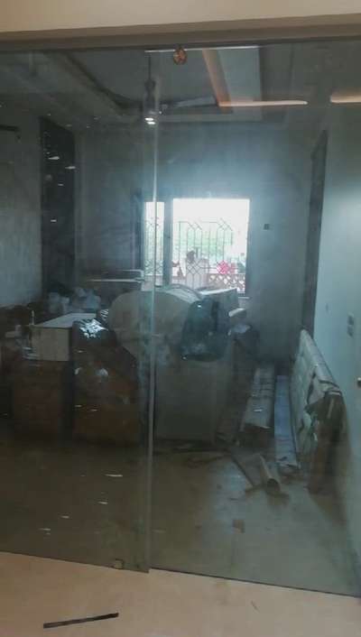 Glass sliding doors