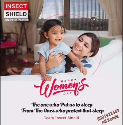 Happy Women's Day from NPK INSECTSHIELD Team - Kerala #mosquitonet