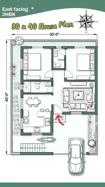 @astheticvission
"Smart floor planning for compact spaces! 🏡✨ Check out this 30x40 plot turned into a functional and stylish 1 BHK. Perfect balance of space and comfort, designed for modern living! 🛋️ #SmallSpaceDesign  #FloorPlanGoals"

#astheticvission #indore#khandwa
#1BHKDesign #FloorPlanning #CompactLiving #30x40HousePlan #SmartSpaceDesign #HomeBlueprint #ArchitectureDesign #ModernLiving #ResidentialDesign #InteriorArchitecture #SpaceOptimization