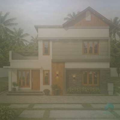 New design...  #KeralaStyleHouse  #keralastyle  #HouseDesigns  #ElevationHome  #ElevationDesign  #3DPlans  #ContemporaryHouse