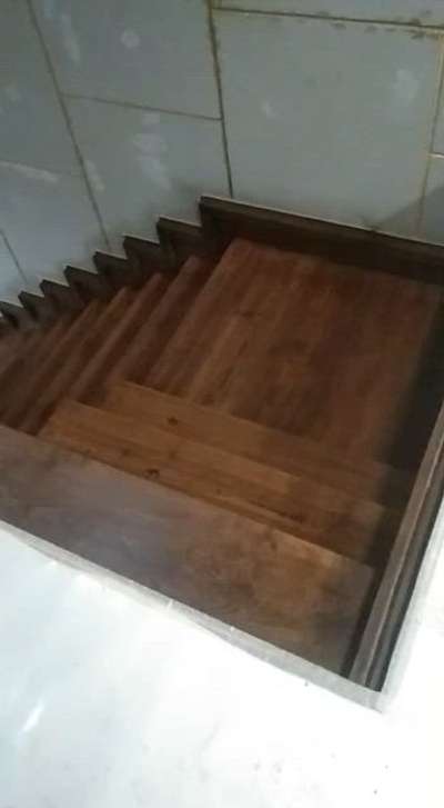 woodwork melamine polish and wooden stairs