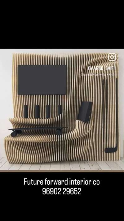 TV panel 
future forward interior co