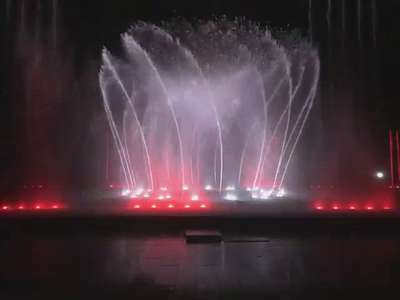 musical fountain