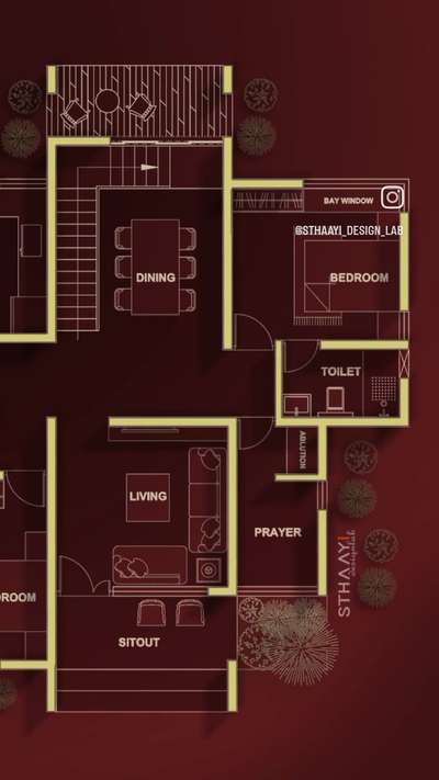 Kerala Budget Home Plan 🏡 2BHK | SINGLE STORY |
Area : GF - 1231 sq.ft | Design: @sthaayi_design_lab 

.
#sthaayi_design_lab #sthaayi 
#floorplan | #architecture | #architecturaldesign | #housedesign | #buildingdesign | #designhouse | #designerhouse | #interiordesign | #construction | #newconstruction | #civilengineering | #realestate #kerala #budgethome #keralahomes