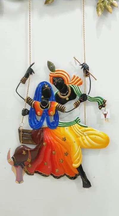 HANGING KRISHNA & RADHA
METAL ART
Size:48x30 inch
enquiry:9747550507