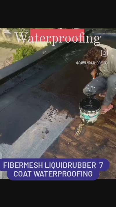 linter hone ke bad कौन Sa kam karna chaheऐ  कि Pani n tapki Fibermesh Liquidrubber se 4 koting waterproofing karana chahiऐ  Er Pawan  Delhi 8858840561 Wark Roof Bothroom Terrace Tiles # # # # #