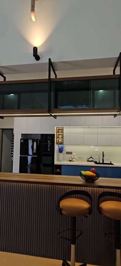 Modular Kitchen #ModularKitchen  #KeralaStyleHouse  #LShapeKitchen  #KitchenCabinet