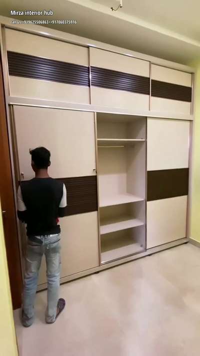 #SlidingDoorWardrobe  #mica  #combinatnationmica_  #trendingdesign  #InteriorDesigner  #HomeDecor  #WallDecors  #ModularKitchen  #modularwardrobe  #ModernBedMaking  #Modularfurniture work karane ke liye contact kare
whats.+919625506863
call.+917060375916 Saquib Mirza