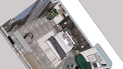 #walkthrough  #BedroomDecor  #sketchup  #allwalldegin  #complete room #HouseDesigns  #MasterBedroom