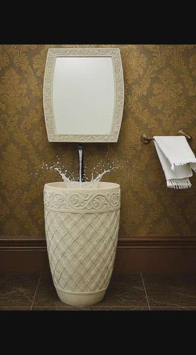 ELITE : HANDMADE WASH BASIN FROM #VERRON POWERED BY #COLSTON