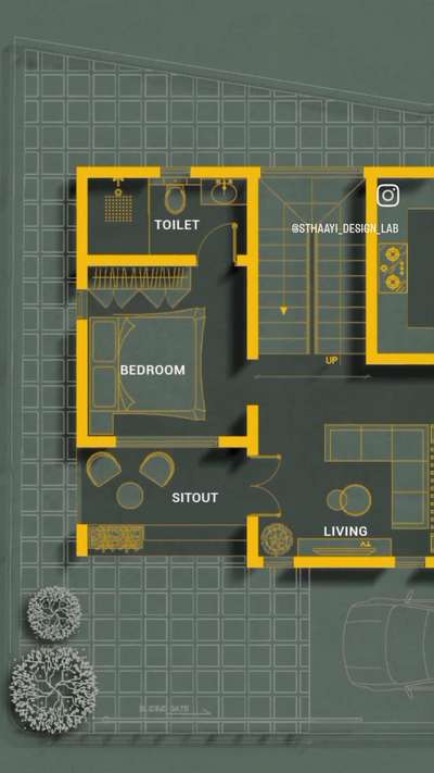 Beautiful Kerala Budget Home Plan 🏡 | 4BHK | Details 👇👇
GF -  1069 sq.ft 
FF -  950 sq.ft
TOTAL - 2019
Design: @sthaayi_design_lab 

Ground Floor 
● Sitout 
● Living 
● Dining 
● 1Bedroom attached 
● 2nd Bedroom attached 
● Kitchen 
● Work area 
● Stair

First Floor
● 3rd Bedroom attached
● 4th Bedroom attached +Dressing 
● Upper Living
● Balcony 
.
.
.
#sthaayi_design_lab #sthaayi 
#floorplan | #architecture | #architecturaldesign | #housedesign | #buildingdesign | #designhouse | #designerhouse | #interiordesign | #construction | #newconstruction | #civilengineering | #realestate #kerala #budgethome #keralahomes