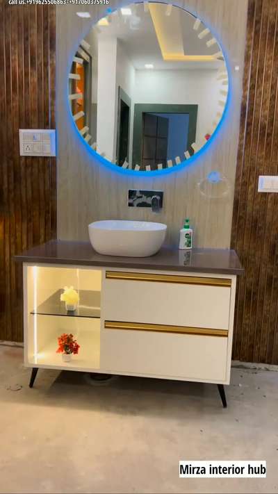 #vanitydesigns  #vanityideas  #vanity💗✨  #roundmirror  #WallDecors  #HomeDecor  #BedroomDecor  #wallpaneling  #InteriorDesigner  #LUXURY_INTERIOR  #ModularKitchen  #modularwardrobe  #ModernBedMaking  #Modularfurniture work karane ke liye contact kare
whats.+919625506863
call.+917060375916 Saquib Mirza