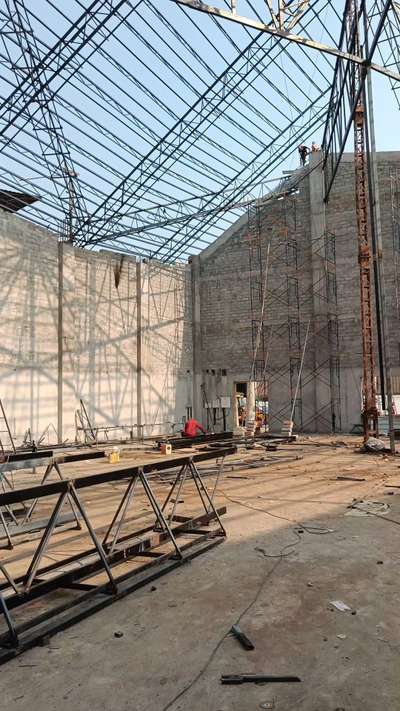 truss work and interior work #truss