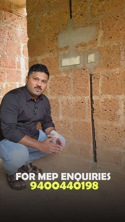 Don't use cement ❌ use this instead 

FOR MEP INQUIRIES, REACH OUT TO

IG : Eenoki infra consultancy 

#eenokiinfraconsultancy #mepdesigning #electricalsolutions #electrical #safety