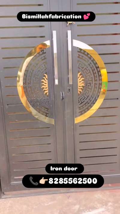 iron man gate design ⭐⭐⭐⭐⭐ safety entrance door 🚪😍 modern design welding ke kaam ke liye sampark kare 🤝
 Bismillahfabrication welding work 🙏
. 
.
.
.
.
.
.
#kolohindi  #kolodelhi  #kolonoida  #noidainterior  #noidarealty  #BalconyGarden  #steelrailing  #railingminimalis  #GlassBalconyRailing  #railingdesign  #StainlessSteelBalconyRailing  #railing  #railingstainlessteel  #steelwork  #steelworks  #gateDesign  #InteriorDesigner  #intriordesign  #intriorstyling  #welder_house  #weldinglife  #DoubleDoor  #bismillahsteelfabricationweldingwork  #exploremore  #virelvideo  #virelreels  #kolotrendingvideo  #kolotrendingpost  #kolotrendreels  #kolotrends  #kolotrending  #kolotrend  #koloviral