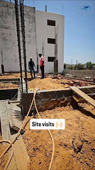 site visits at 45℃ jaipur
 #sitevisit  #constructionsite  #architectlifestyle  #architecturedesigns  #plinthbeam  #jaipurconstruction