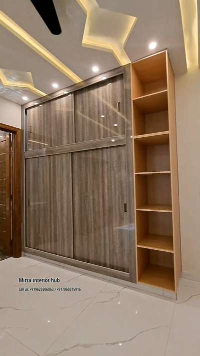 #SlidingDoorWardrobe  #rack  #openshelve  #almirahdesign  #HomeDecor  #InteriorDesigner  #furnitures work karane ke liye contact kare 
whatsapp=+919625506863
call=+917060375916 Saquib Mirza