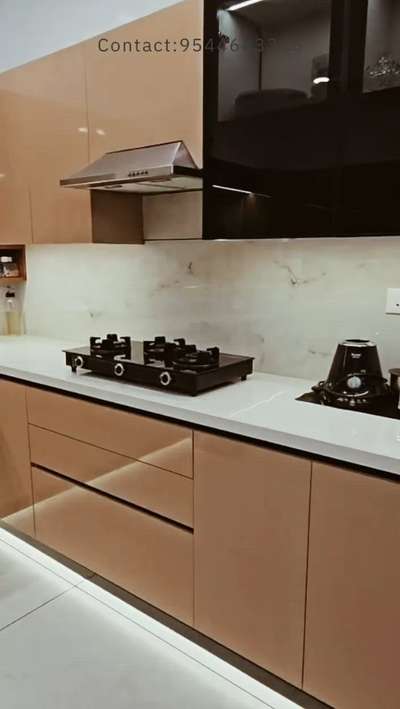 #pupaintkitchen #wpckitchen aluminium shutterprofile #KitchenCabinet