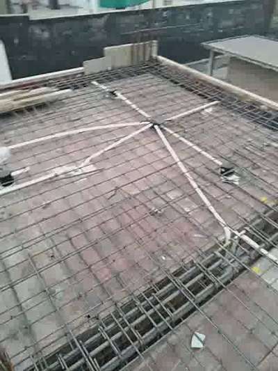 #conduitpipe 
#shuttering 
#slabconcreting