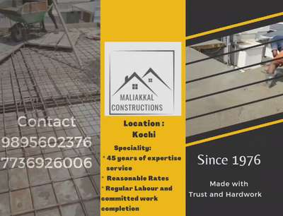 Maliakkal Constructions

Reliable
Reasonable
Commitment for Completion on time.