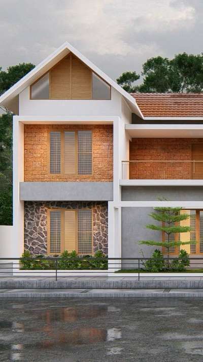 Home exterior🤎🏡
.
4BHK
Ground Floor Area: 1194 Sqft
First floor Area: 738 Sqft
Total area: 1932 Sqft
.
.
.
#crazy_architecturee #3dmodellingsoftware #3delevation #3drender #keralahouseplans #keraladesigners #keralahomes #architecturalplans #architecture #keralaarchitects #3dvisualization
#3dmodeling #exteriordesign #engineers