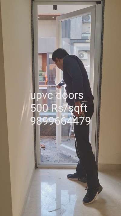 10 years warranty on upvc doors and windows.  20 years warranty on profile. 9899664479. vi tech windows