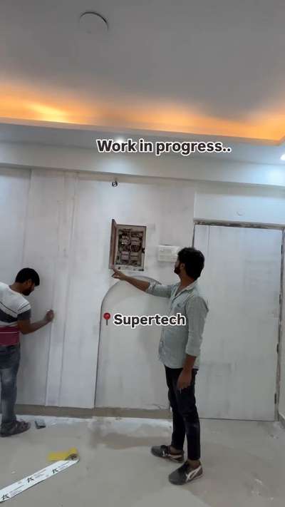 Work in progress at Supertech….