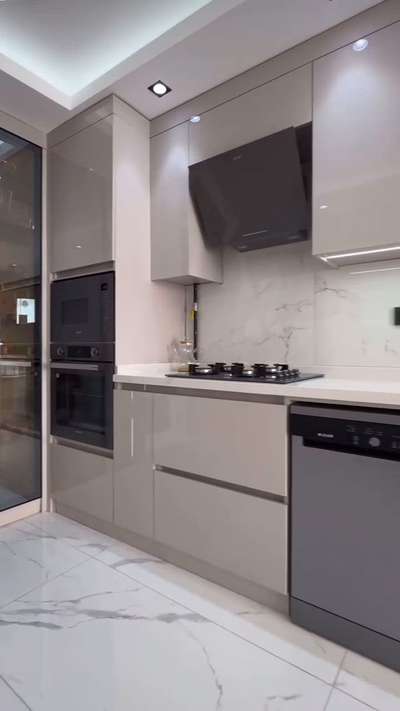 Kitchen and Drawing Room 🏠 
#InteriorDesigner #Designs #KitchenIdeas #residentialinteriordesign