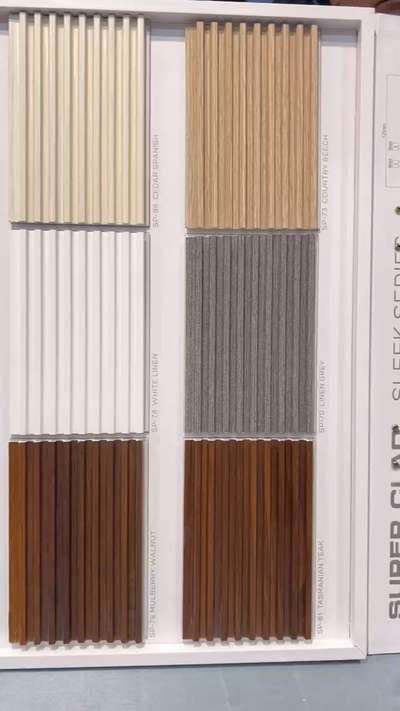 #flutedpanles  #WALL_PANELLING #louvers #LivingRoomDecoration
