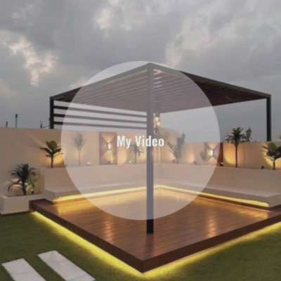 OUTDOOR LOUNGE...
 #InteriorDesigner #HomeDecor #outdoorlounge #exteriordesing