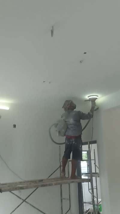 sanding ceiling