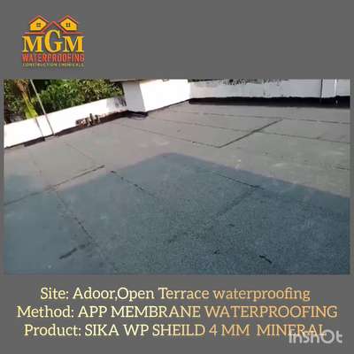 Open Terrace waterproofing work progress at Adoor, Pathanamthitta.

#waterproofingproducts #constructionchemicals #waterproofing #tileadhesive #kottayam #pathanamthitta #alappuzha #idukki #Kollam