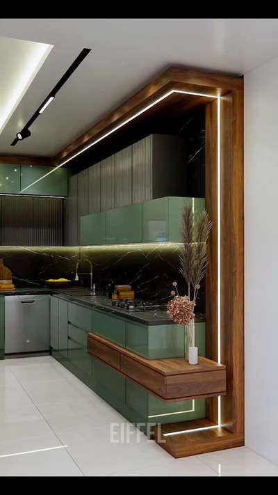 modular kitchen design#acrylic finish #Sonam Soni