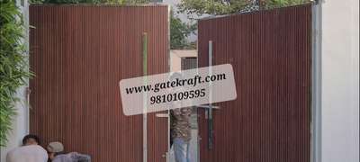 Aluminium profile gate manufacturers Fabricator by Gate kraft services in delhi gurgaon noida faridabad ghaziabad ncr #aluminiumgate #aluminiumprofilegate #aluminiumpanelgate #gatekraft #slidinggate #swinggate #slidinggatedesign