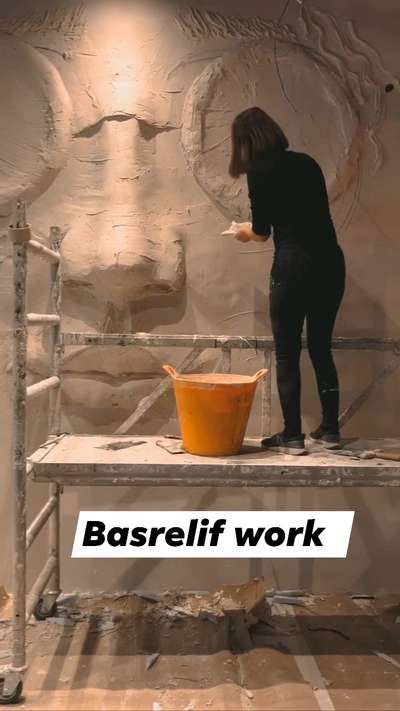 #basrelif #drywallart #embossedwallart #sculpture #amazingwall #amazingdesign #amazingconcept