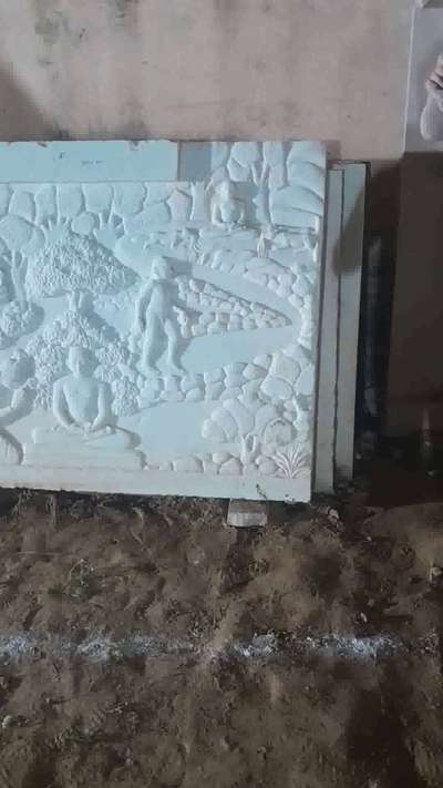 3d carving for temple wall Gautam budh je
