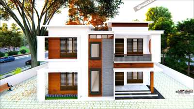 #2100sqft# exterior #3d  #4BHKHouse