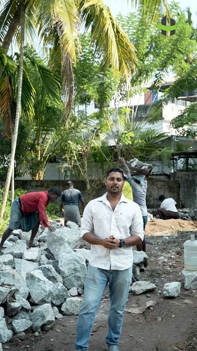 Let’s take a look at our Vaduthala project—4 cents, 2900 sq ft, now in its starting stage. #ContemporaryHouse #modernhome