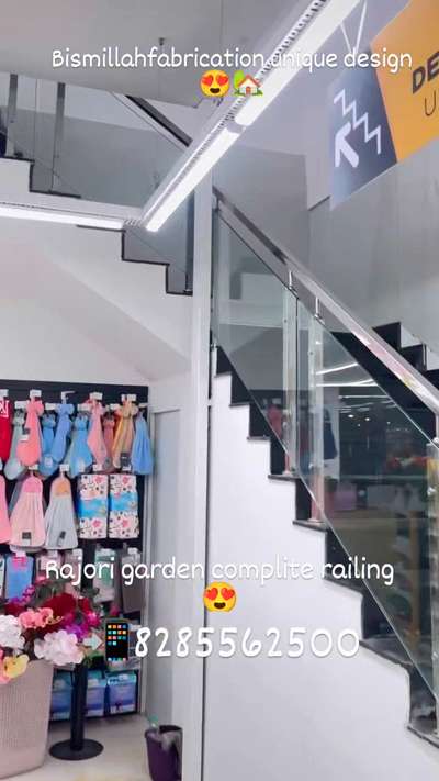 rajori garden complite railing 😍 glass Railing 😍 Bismillahfabrication unique design 😍🏡 
modern safety gate design🤩 Steel 304.. contact kare 👇👇👇👇👇
Bismillah fabrication welding work 🙏 sampark kare👉📱 watsapp 
. #GlassBalconyRailing  #GlassHandRailStaircase  #glassrailing 
 #steeldoors  #steelgate 
 #steelgatedesign 
 #moredesign 
 #mordengate
 #steelmordengate
 #Steeldoor 
 #koloapp 
 #kolopost 
 #viralkolo 
 #trendingdesign