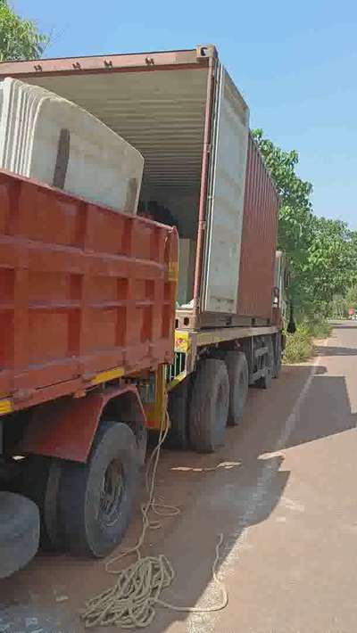 #Rajsthan marble unloading #