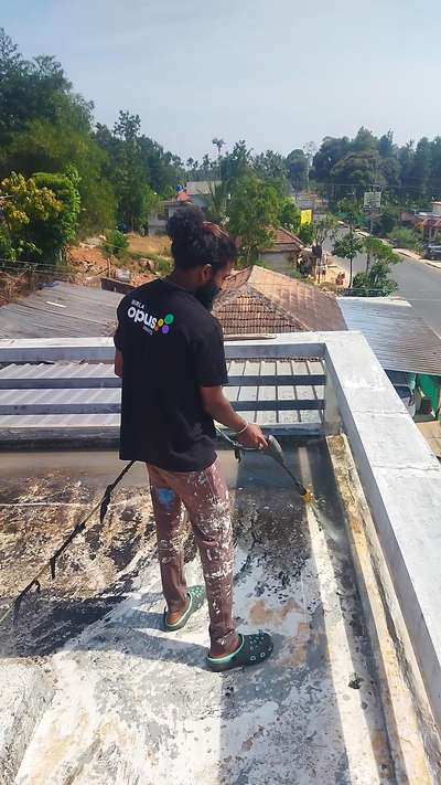 water proofing 
site preparation (deep cleaning )
site sulthan batheri 
 #ElevationHome #homepaint #WaterProofings #Water_Proofing #