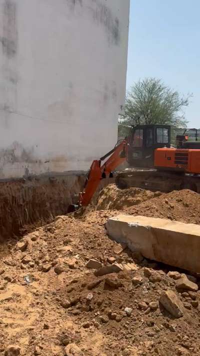 Excavation new site #jaipur #constructioncompany